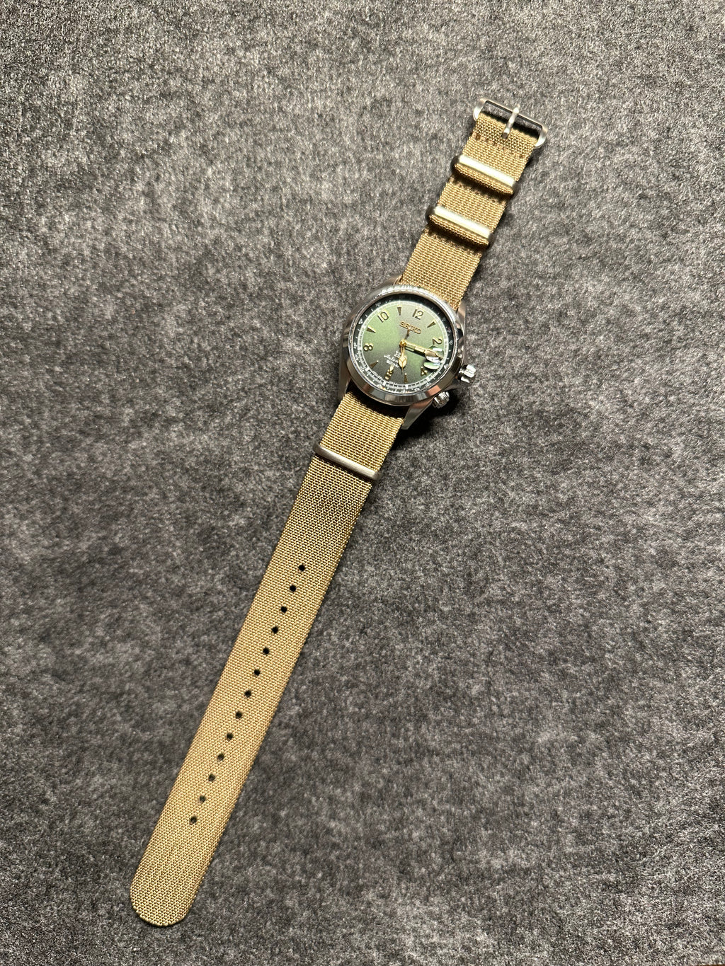 NATO óraszíj - 20 mm olívazöld